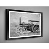 Obraz v rámu 60 X 40 téma historie 0011