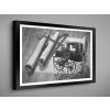 Obraz v rámu 60 X 40 téma historie 0014