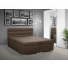 Moderní postel s úložným prostorem BOLERO A 180 cm hnědá