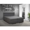 Moderní postel s úložným prostorem BOLERO A 180 cm šedá