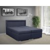 Moderní postel s úložným prostorem BOLERO B 180 cm modrá