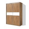 Šatní skříň s posuvnými dveřmi BETA HIT 41 ořech lyon