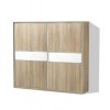 Šatní skříň s posuvnými dveřmi BETA HIT 47 dub sonoma světlý