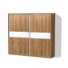 Šatní skříň s posuvnými dveřmi BETA HIT 47 ořech lyon