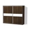 Variabilní šatní skříň s posuvnými dveřmi BETA HIT 48 48 ořech