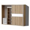 Variabilní šatní skříň s posuvnými dveřmi BETA HIT 48 varianta A