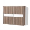 Variabilní šatní skříň s posuvnými dveřmi BETA HIT 48 dub sonoma tmavý