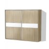 Variabilní šatní skříň s posuvnými dveřmi BETA HIT 48 akát