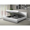 Luxusní postel SEINA NEW  s MOT 120 šedá otevř
