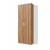 Šatní skříň SVV840 k sestavám s výklopnou postelí, v dekoru ořech lyon.