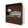 Sektorová kuchyňská linka VS 205 KL12 v dekoru ořech