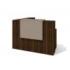Led panel 66 k recepčnímu pultu v barvě cappuccino