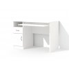 Počítačový stůl Alfa 301 v dekoru bílá