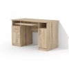 Počítačový stůl Alfa 304 v dekoru dub sonoma