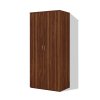 Policová skříň s dveřmi Alfa 94 v barvě ořech