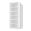 Policová skříň, knihovna, regál Alfa 93 v barvě bílá