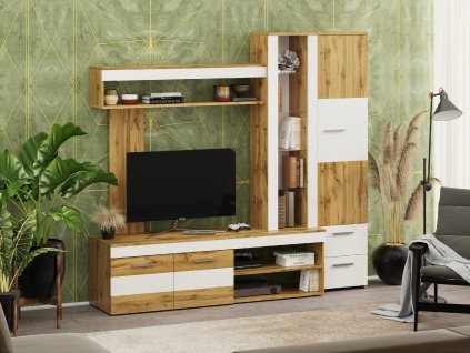 Obývací stěna NEAPOL (Barva kašmír)