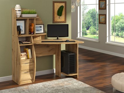 PC stůl ARSENAL (Barva kašmír)