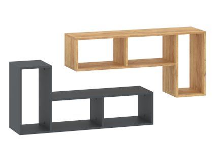 Police "NEW SYSTEM" (Barva antracit + bílá)