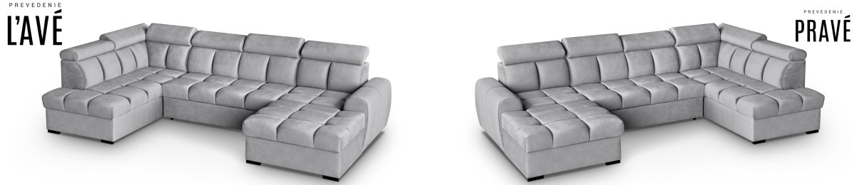 Sedací souprava GOMEZ U levé/pravé provedení