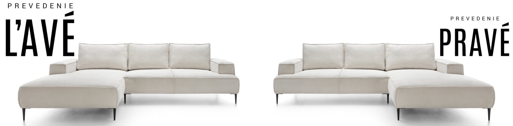 ZAROLA M pravé a levé provedení