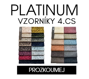 PLATINUM vzorníky – 4. cenová skupina potahových látek