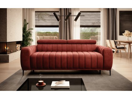 Rozkládací pohovka GUSTO SOFA, zadní pohled v interiéru