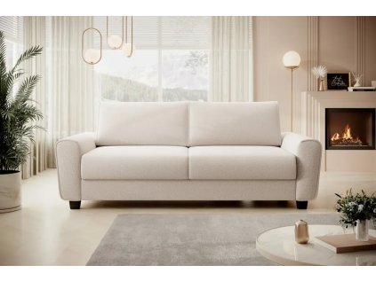 Rozkládací pohovka ZETRO v interiéru, pohled zepředu