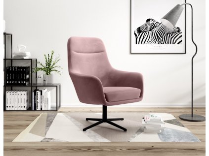 Relaxační křeslo v interiéru, moderní design a čalouněné opěradlo