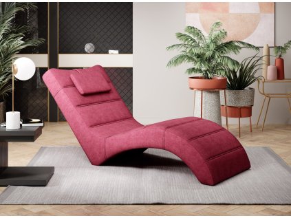 Relaxační křeslo LAUREN v interiéru, moderní lehátkové křeslo