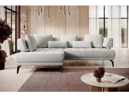 Sedačka ELITE v elegantním interiéru obývacího pokoje, celkový pohled