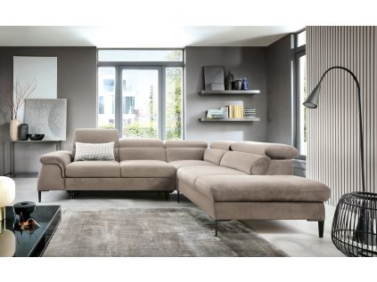 Sedacia súprava NORTE, Vogue 02 (Prevedenie (roh) Ľavé, Poťahová látka akciová)