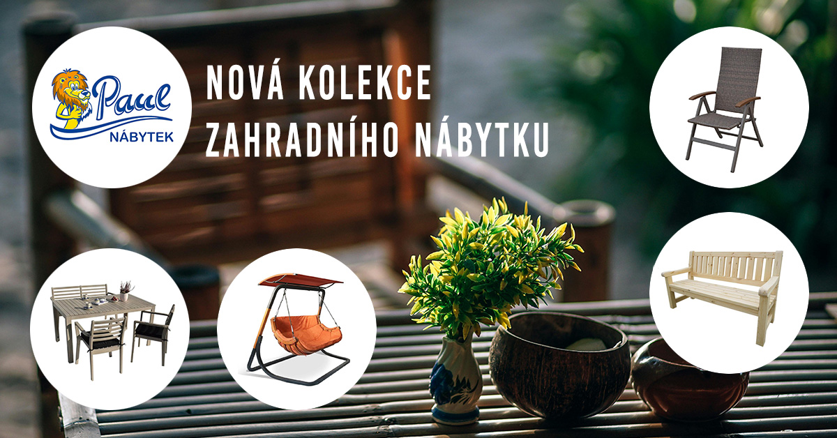 Nová kolekce zahradního nábytku