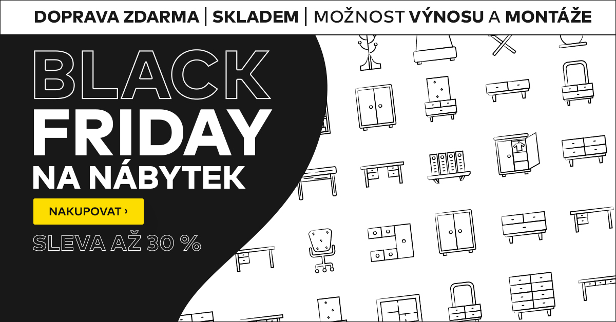 Black Friday v Nábytek Paul