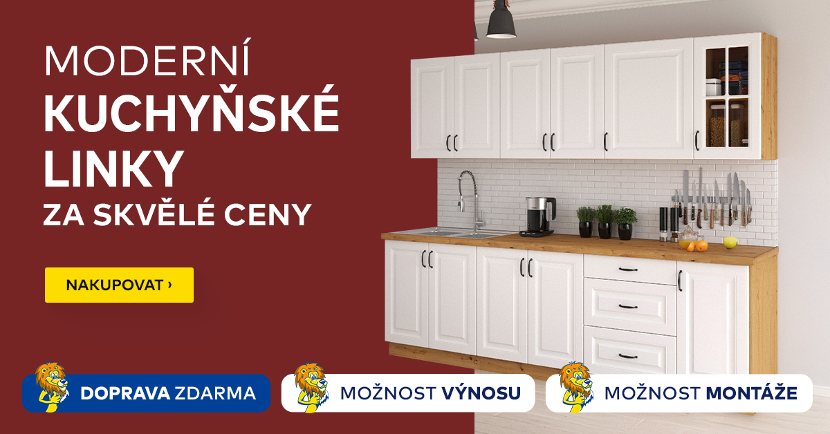 Moderní kuchyňské linky za skvělé ceny