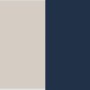 Pískově béžová / Královská modrá