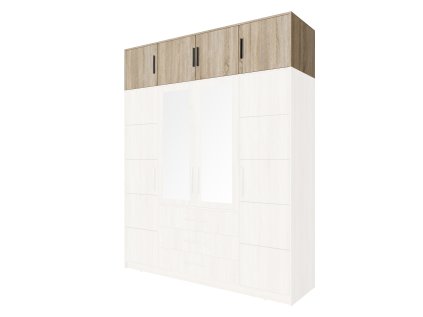 Nástavec na skříň Bali D 240 - dub sonoma