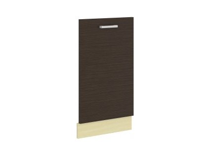 Dvířka na vestavnou myčku nádobí ke kuchyňské lince Chamonix Dub tmavý zm 713 x 446