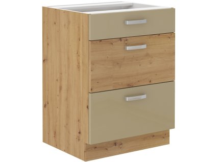 Spodní skříňka Artisan 60 D 3S BB - Premium Box