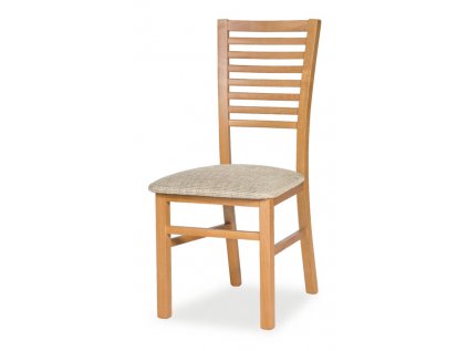 Židle Daniel 6 s čalouněným sedákem