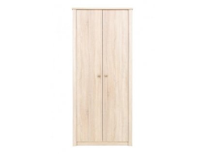 Šatní skříň Finezja F2 s klasickými dveřmi - šířka 90 cm dub sonoma