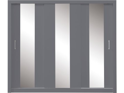 Šatní skříň Duca I 250 antracit