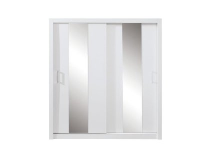 Šatní skříň Duca II 200 bílá barva