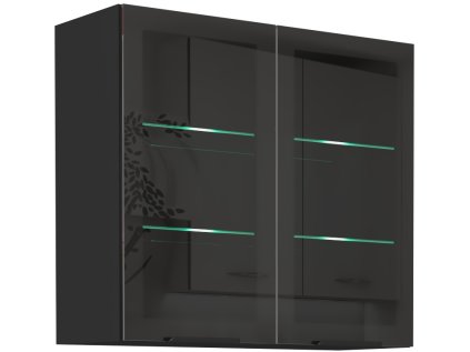Horní prosklená skříňka Arona 80 GS-72 2F