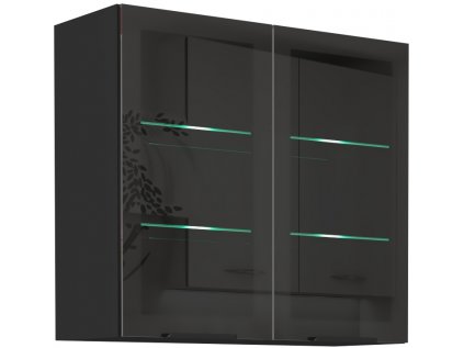 Horní prosklená skříňka Siena 80 GS-72 2F