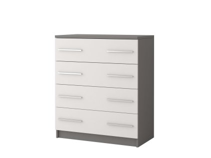 Komoda Omega 4S 02 v šedé variantě