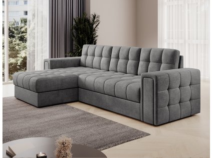 Sedací souprava Blenvi v šedé látce Monolith 85