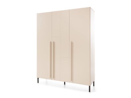 Šatní skříň Sergio SE1 v pískově béžové barvě