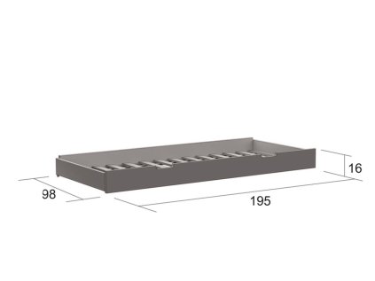 Borovicová přistýlka L850 přírodní