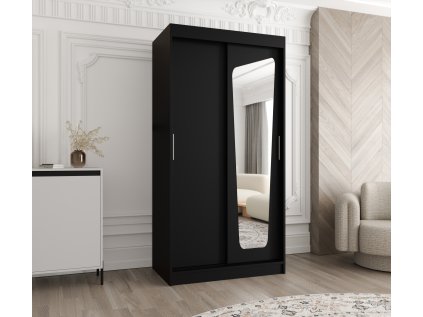Šatní skříň Abi Moka rozměr 100 cm
